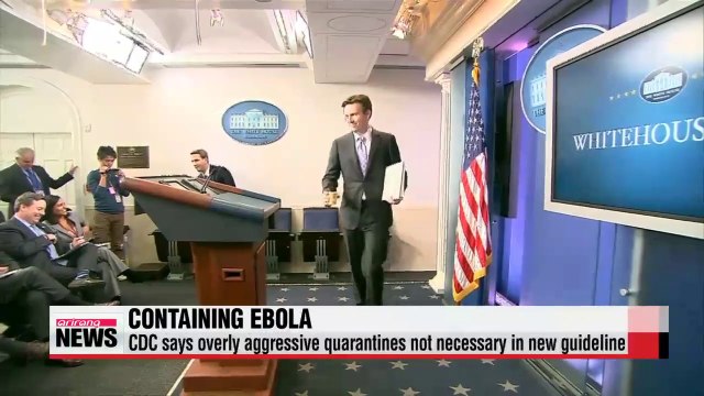 CDC issues new Ebola guidelines, advises against aggressive quarantines