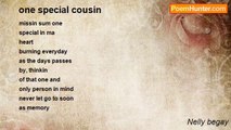 Nelly begay - one special cousin