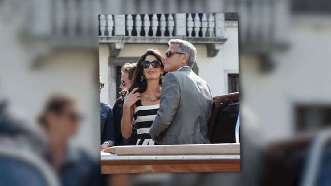 Clooney, wife Amal Celebrate 2nd Wedding