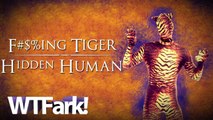 F***ING TIGER, HIDDEN HUMAN: Man Is Arrested For Owning Video Of Woman Having Sex With A Tiger* (*Man In A Tiger Suit Yelling 