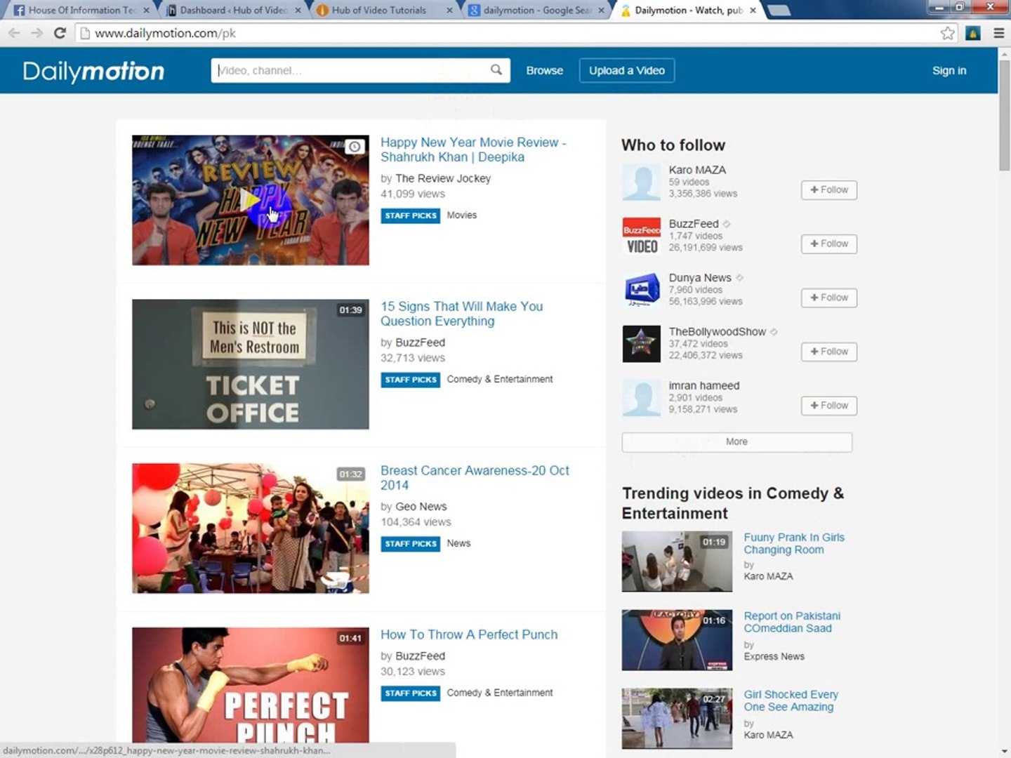How to make a dailymotion account