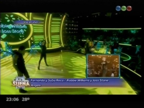 Tu Cara Me Suena. Fernando & Sofia Reca / Robbie Williams & Joss Stone