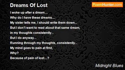 Midnight Blues - Dreams Of Lost