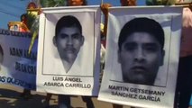 Parents of missing students march in Mexico