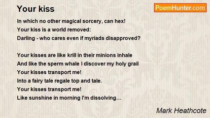 Mark Heathcote - Your kiss