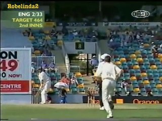 The most perfect over of fast bowling you will ever see  the famous over from McGrath