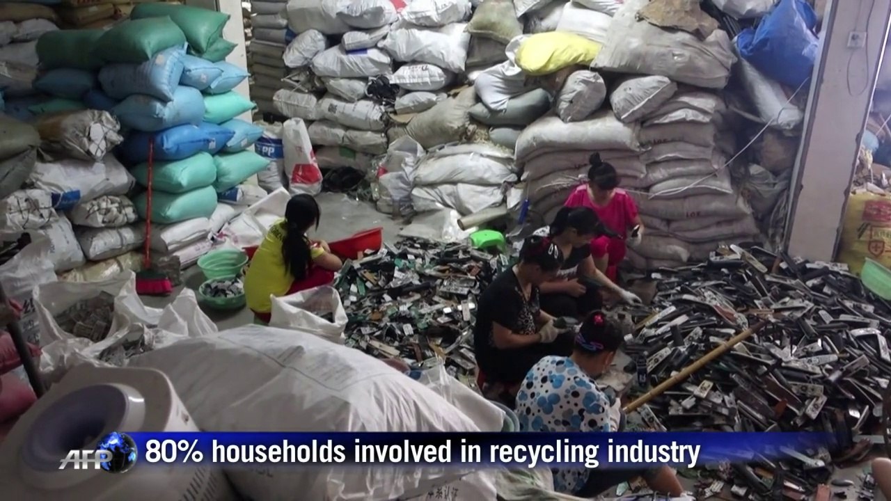 E-waste inferno burning brighter in China's recycling capital