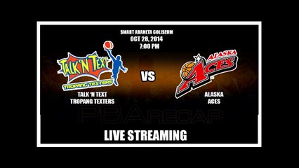 Alaska vs Talk n Text [ QUARTER] - October 28, 2014