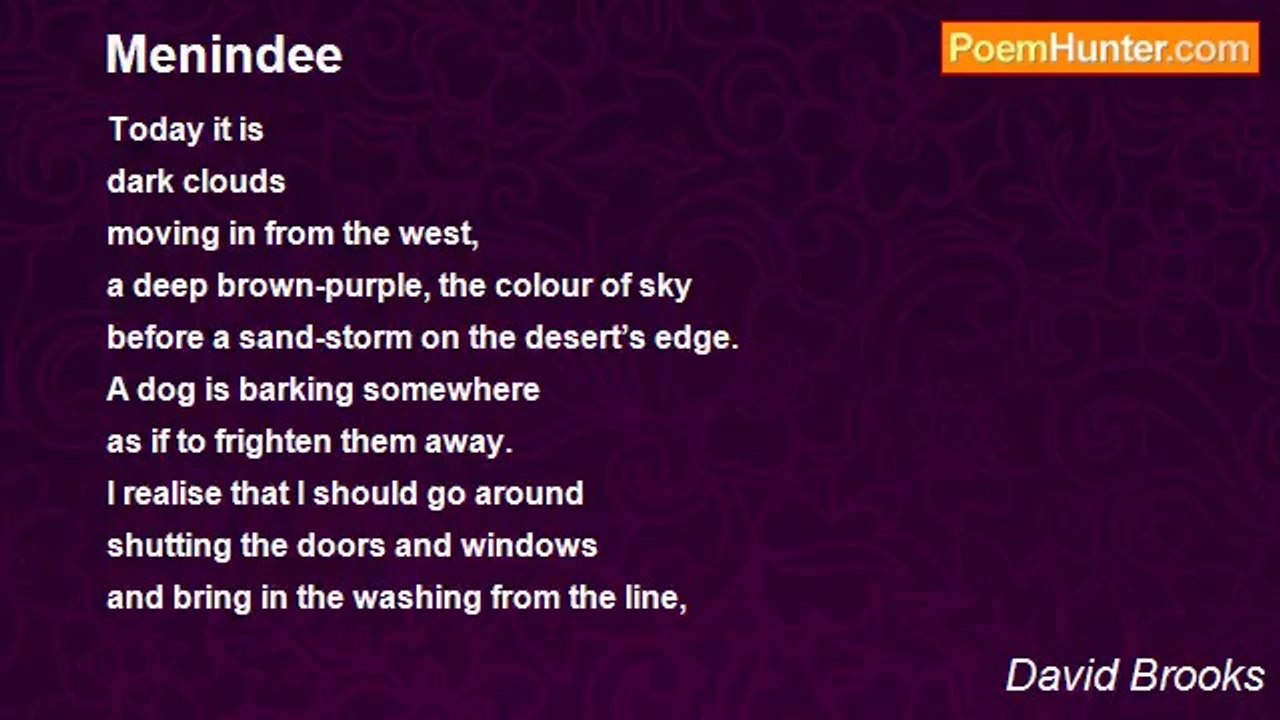 David Brooks - Menindee