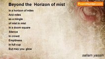 sallam yassin - Beyond the  Horizon of mist