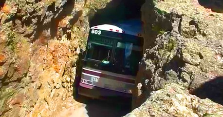 Dar Tünelden Otobüs Geçirmek!