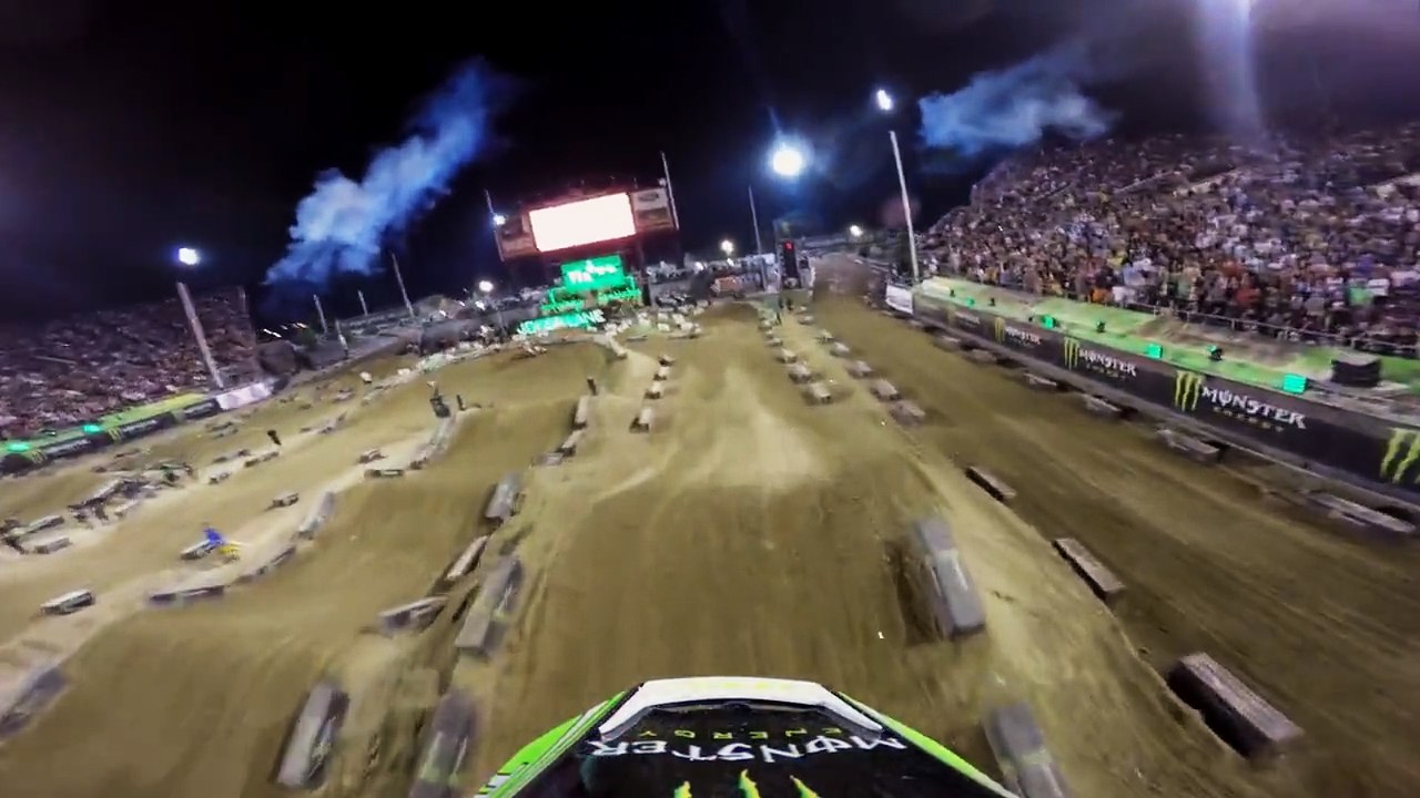 Amazing Moto racing  Davi Milsaps Wins 2014 Monster Energy Cup