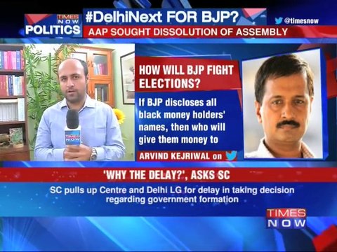 SC slams delay in Delhi govt formation