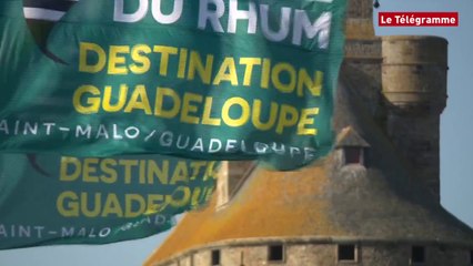 Descargar video: Route du Rhum - Destination Guadeloupe. Carte postale de Saint-Malo