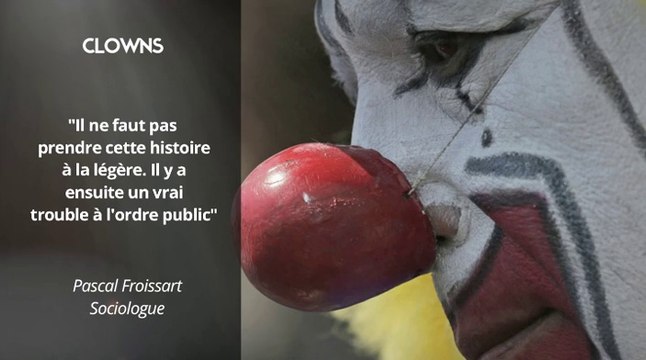 L'actu en 30 secondes : Il ne faut pas prendre cette histoire de clowns à la légère
