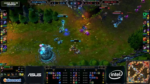League of Legends - ASUS ROG Tournament - Qualifier 5 KAPPA VS NIFACULTY