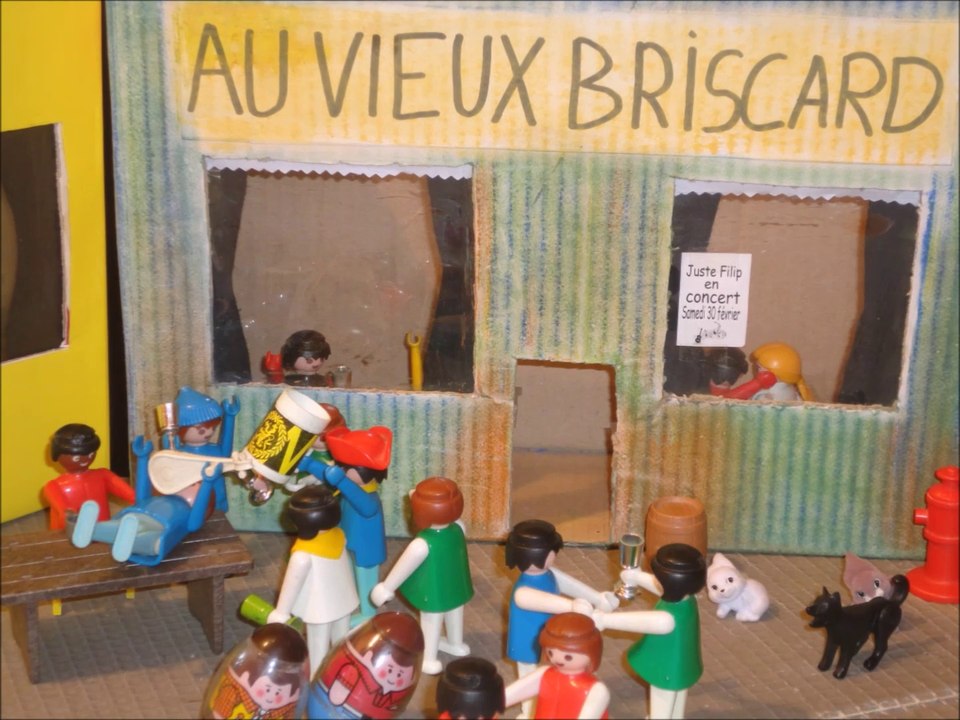 "C'est Jérôme qui s'en va" par "Juste Filip"; le clip en stop motion
