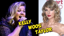 Kelly Clarkson WOOS Taylor Swift | Sings 'SHAKE It OFF' Cover for fans