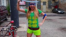 Teenage Mutant Ninja Turtle DIY Halloween Costume!