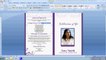 How To Customize A Funeral Programs Template, Memorial programs templates