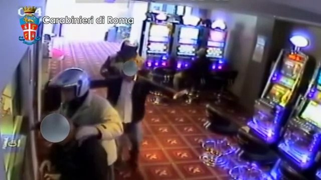 Roma - Presi i rapinatori delle sale giochi del Trionfale (27.10.14)