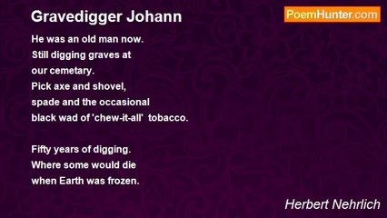Herbert Nehrlich - Gravedigger Johann
