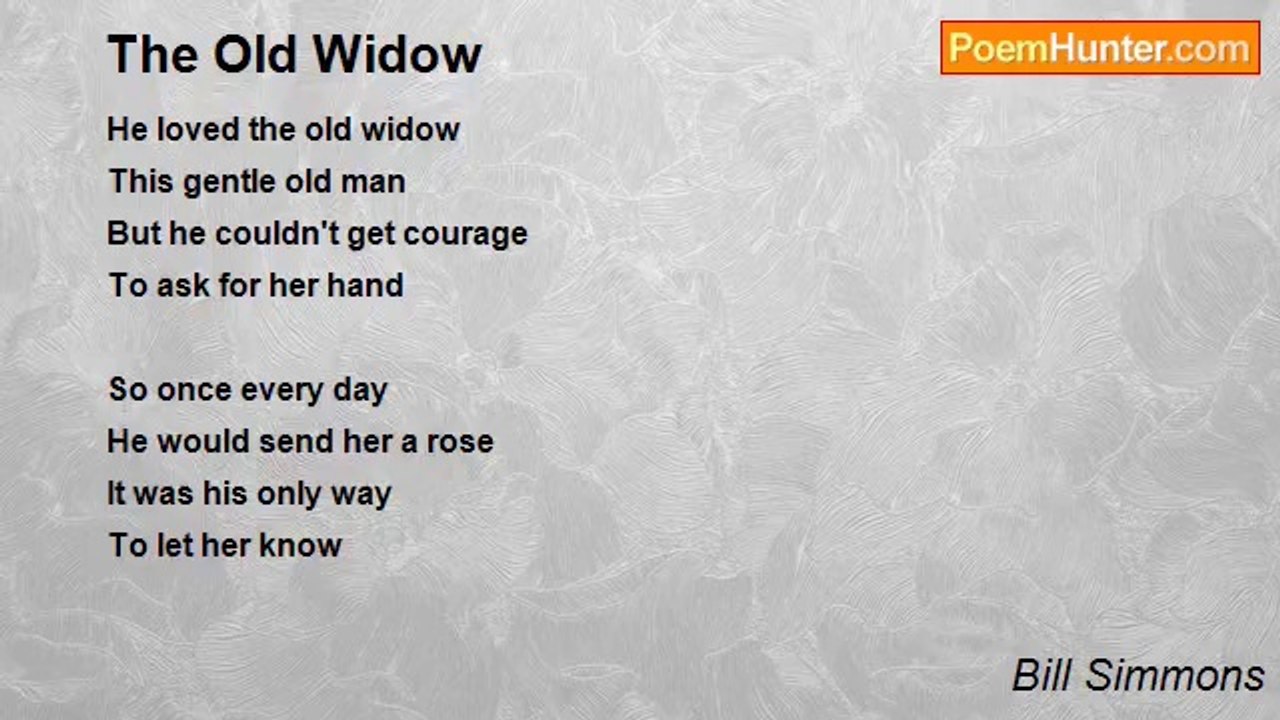 Bill Simmons - The Old Widow