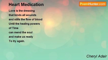 Cheryl Adair - Heart Medication