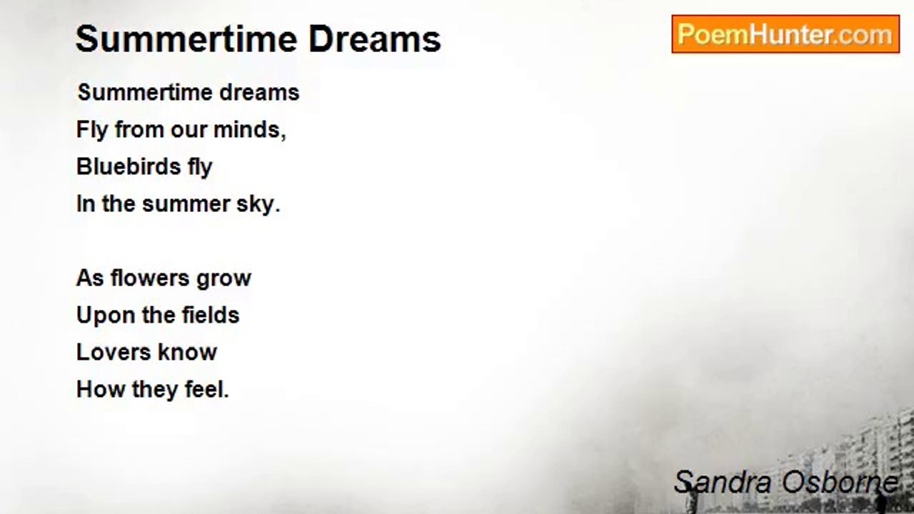 Sandra Osborne - Summertime Dreams