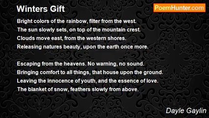 Dayle Gaylin - Winters Gift