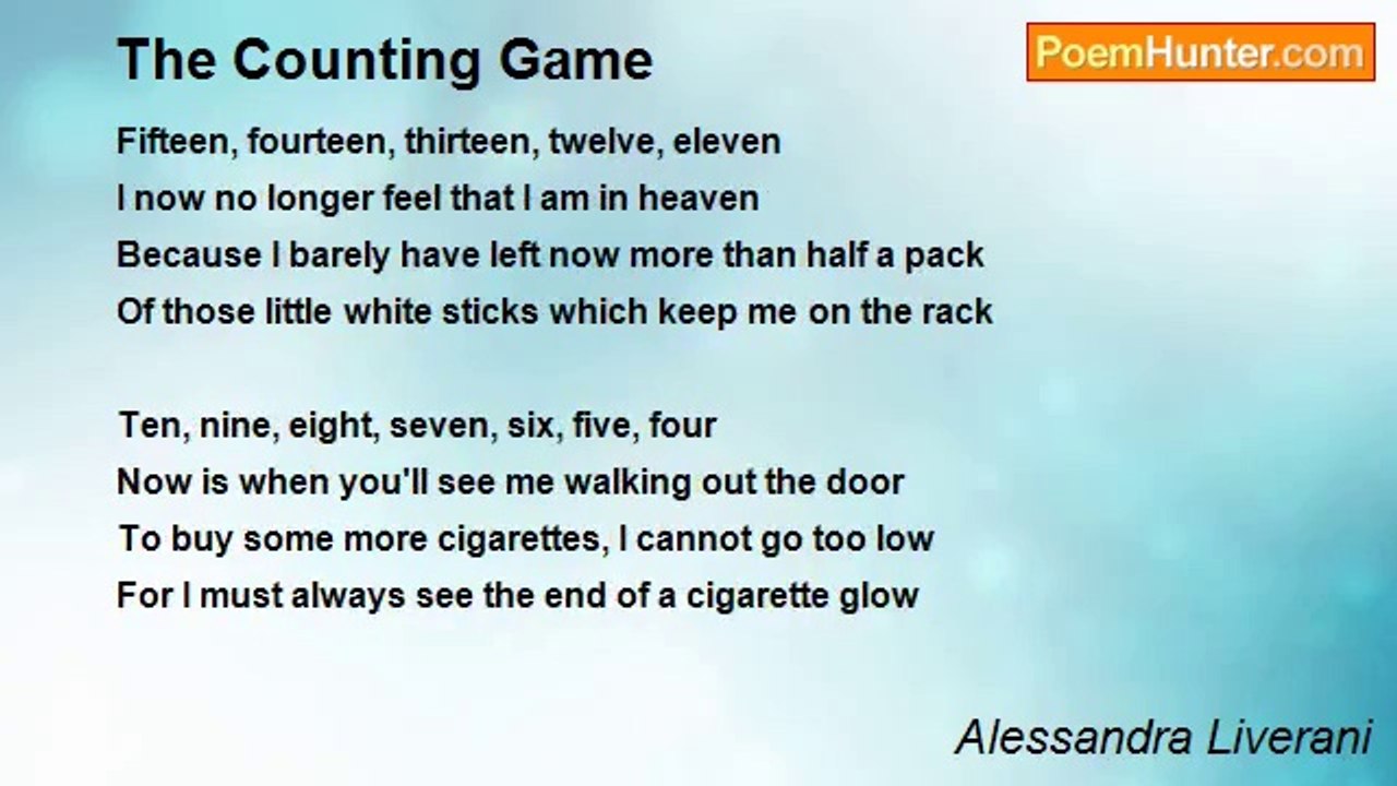 Alessandra Liverani - The Counting Game