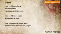 Kathryn Thomas - Love