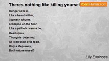 Lily Espinosa - Theres nothing like killing yourself