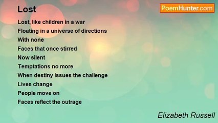 Elizabeth Russell - Lost