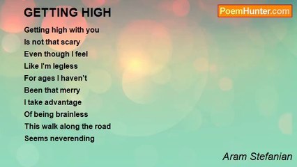 Aram Stefanian - GETTING HIGH