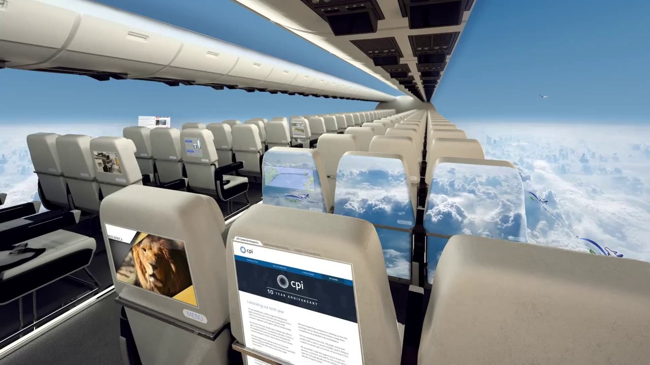 Aerospace Windowless Aircraft could be a reality!
