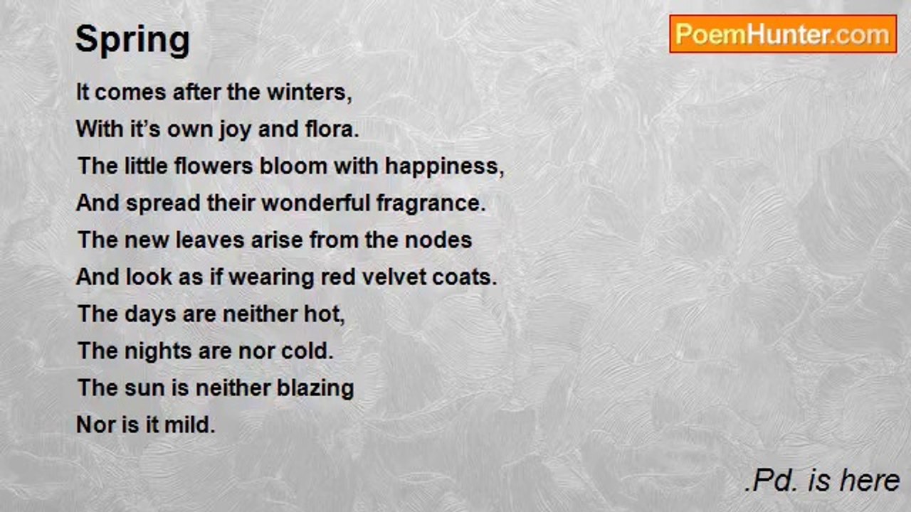.Pd. is here - Spring
