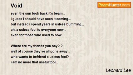 Leonard Lee - Void