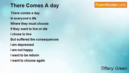 Tiffany Green - There Comes A day