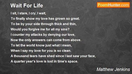 Matthew Jenkins - Wait For Life