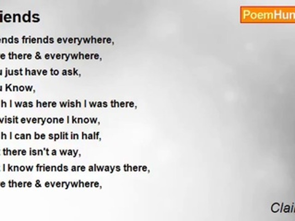Claire Page - Friends