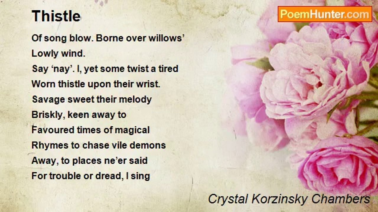 Crystal Korzinsky Chambers - Thistle