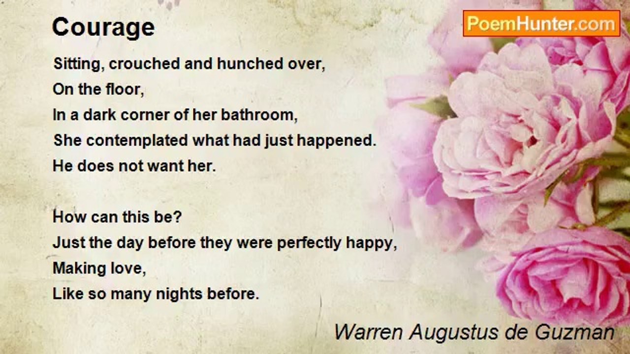 Warren Augustus de Guzman - Courage
