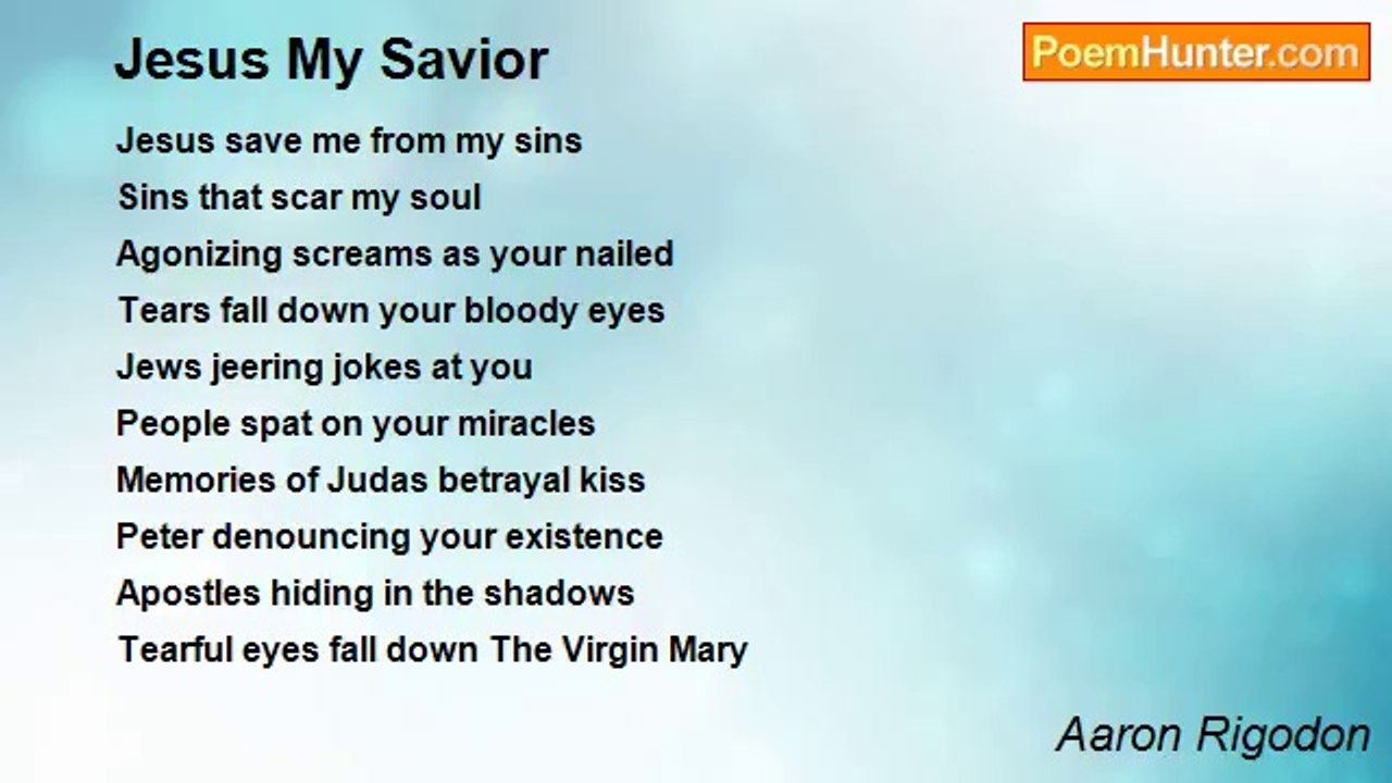 Aaron Rigodon - Jesus My Savior