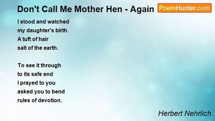 Herbert Nehrlich - Don't Call Me Mother Hen - Again