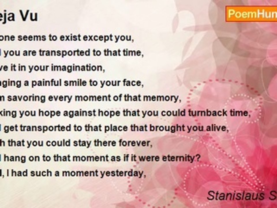 Stanislaus Solomon - Deja Vu