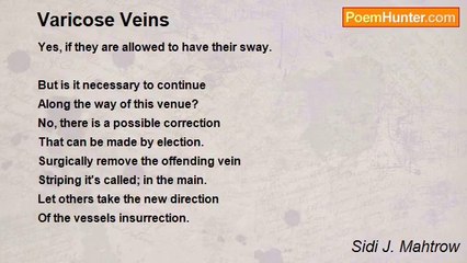 Sidi J. Mahtrow - Varicose Veins