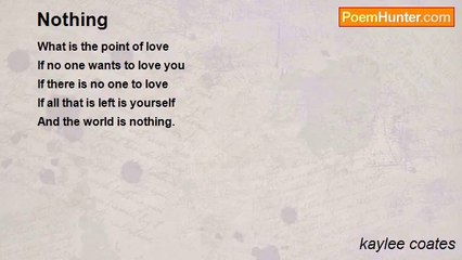 kaylee coates - Nothing