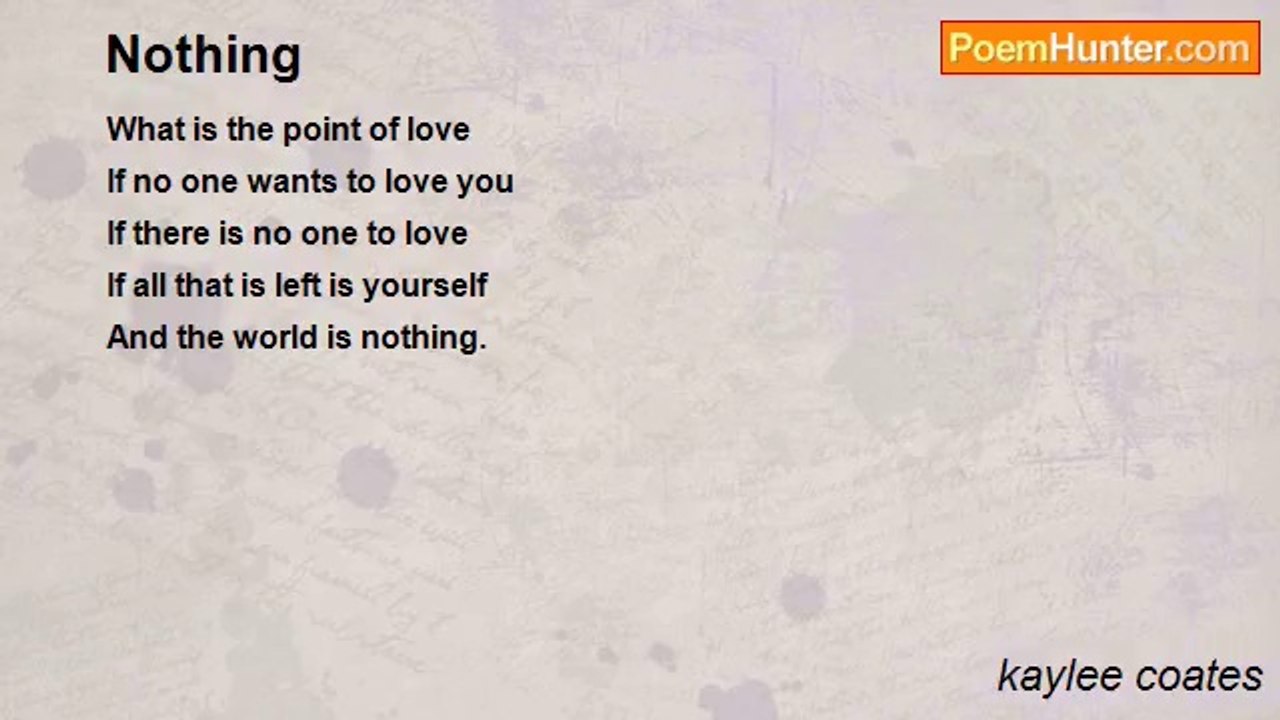 kaylee coates - Nothing