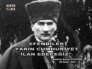 "YARIN CUMHURİYET İLAN EDECEĞİZ"